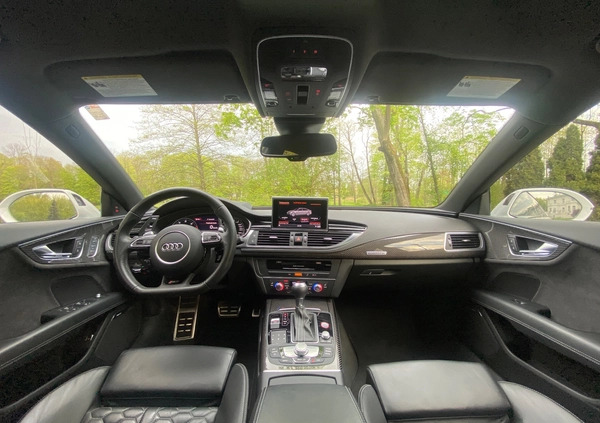 Audi RS7 cena 270000 przebieg: 38500, rok produkcji 2017 z Białystok małe 106